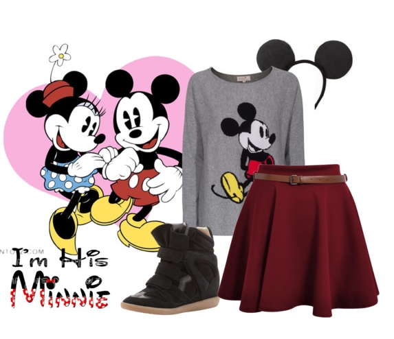 Pentru costumul de Minnie Mouse PC: colaj #diez