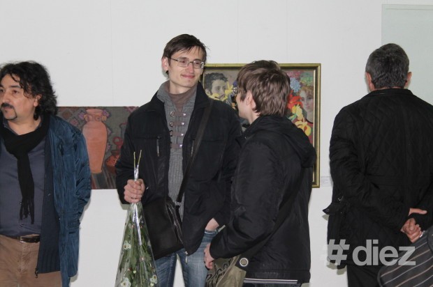 Artiști moldoveni au venit din Rusia pentru a prezenta o expoziție de picturi și sculpturi