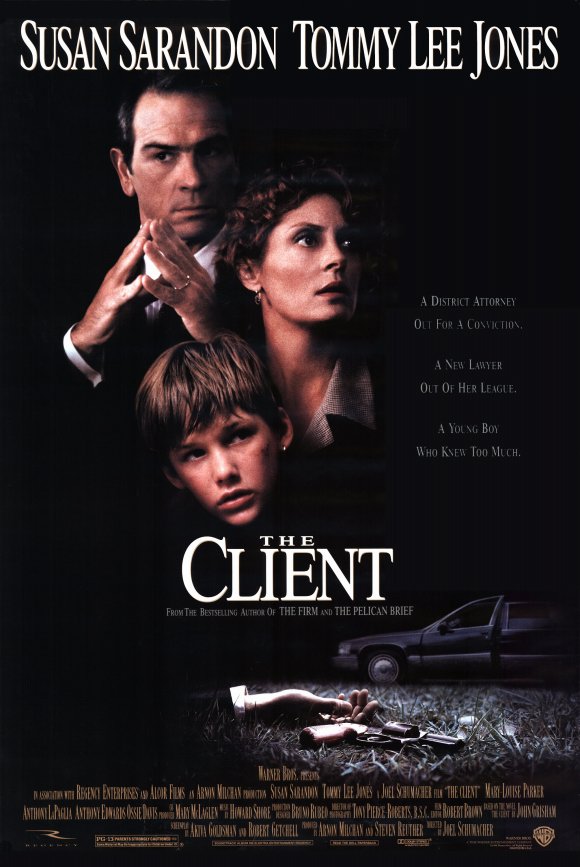 Coperta filmului ”The Client” PC: themovierat.com