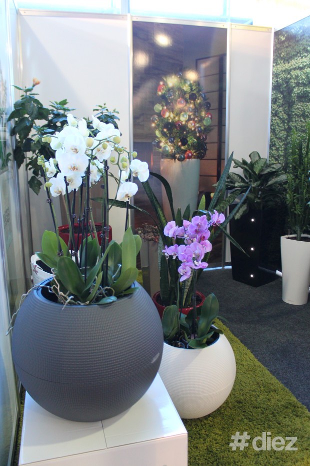 Flori decorative prezentate în cadrul expoziției Das Interior show 2014