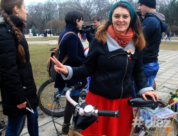 Fete pe biciclete