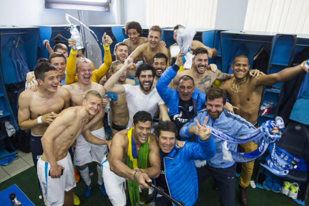 Selfie marca Hulk. PC: fc-zenit.ru