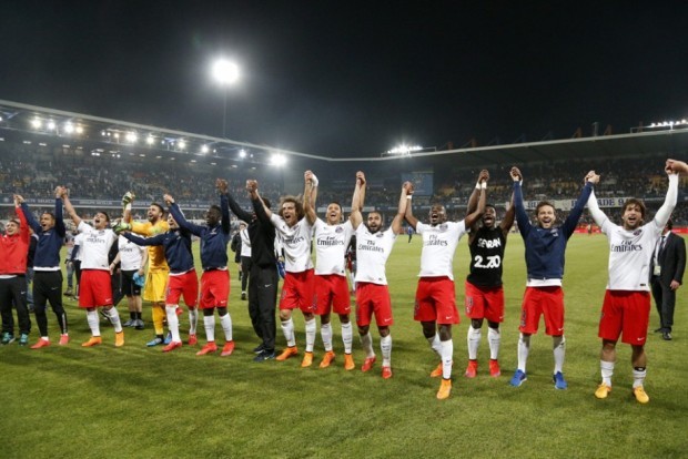PSG - campioana Franței al treilea an consecutiv. PC: psg.fr