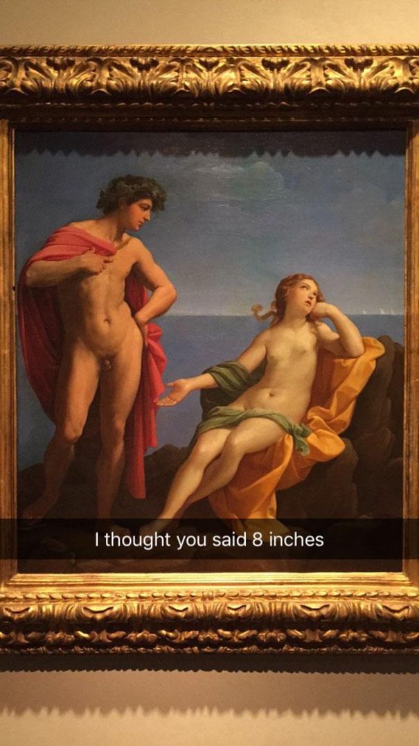 Photo Credit: Art History Snapchats/Snapchat
