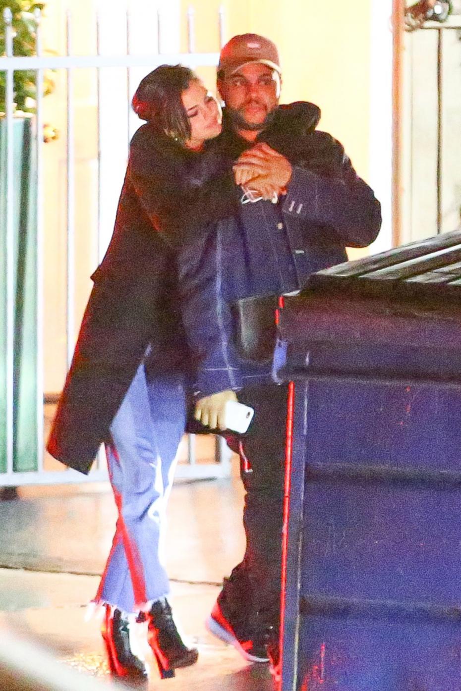 *PREMIUM EXCLUSIVE* Hot New Couple  Selena Gomez and The Weeknd Can't hide their love