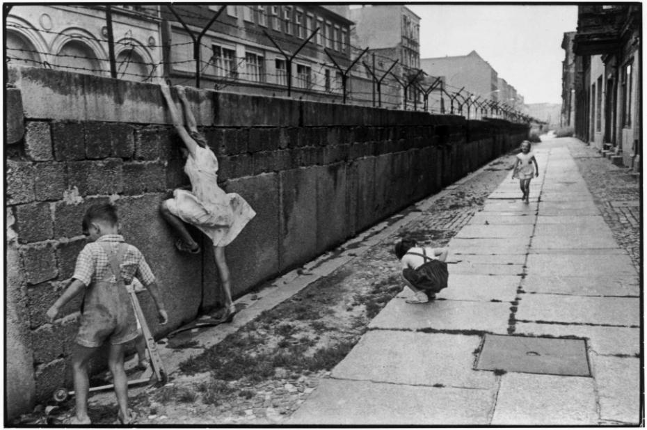 West Berlin. The Berlin wall. 1962