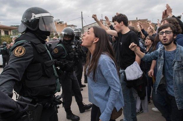 Independence Referendum Takes Place In Catalonia