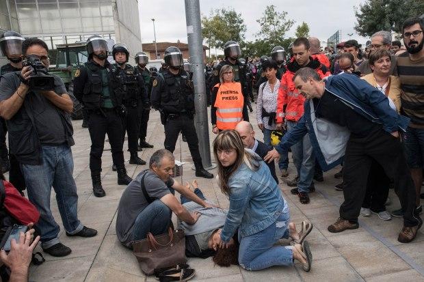 Independence Referendum Takes Place In Catalonia