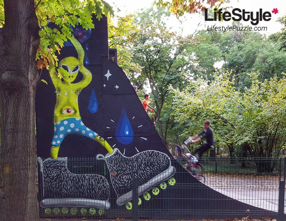 Streetart Bucuresti – Parcul Herastrau 