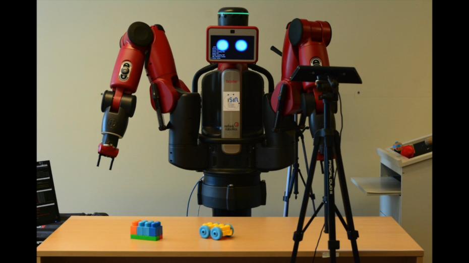 Robotul Baxter, ISIR, Paris