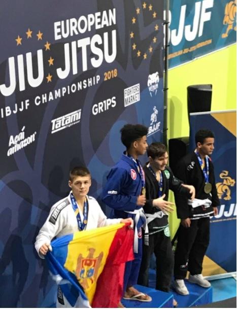 Moldova a obținut trei medalii la Campionatul European de Jiu-jitsu brazilian