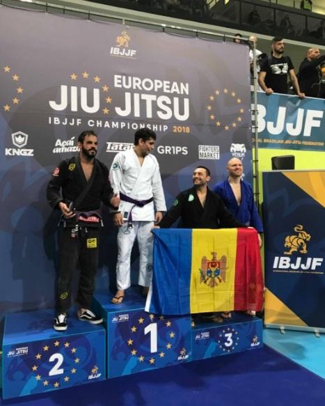 Moldova a obținut trei medalii la Campionatul European de Jiu-jitsu brazilian