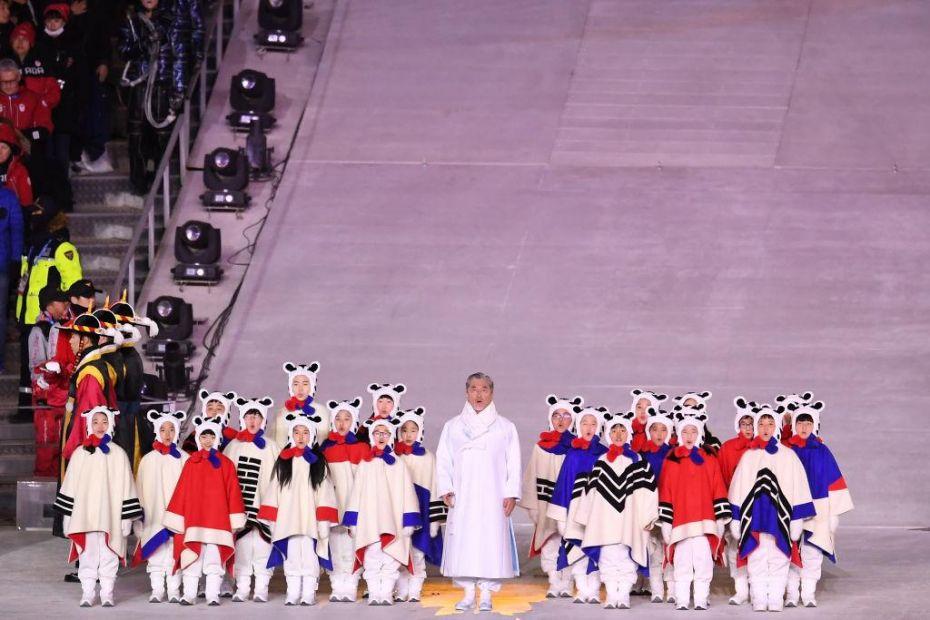 2018 Winter Olympic Games - Closing Ceremony_924017384