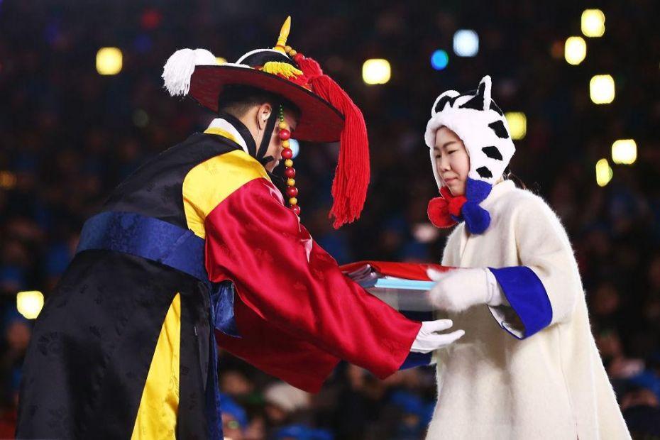 2018 Winter Olympic Games - Closing Ceremony_924017628