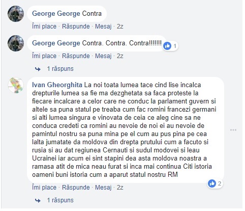 Internetul moldovenesc dezbate aprins subiectul Unirii