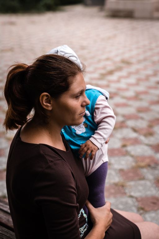 3-Cristina și copilul ei, Dumitru, au găsit refugiu la Centrul Maternal din Căușeni