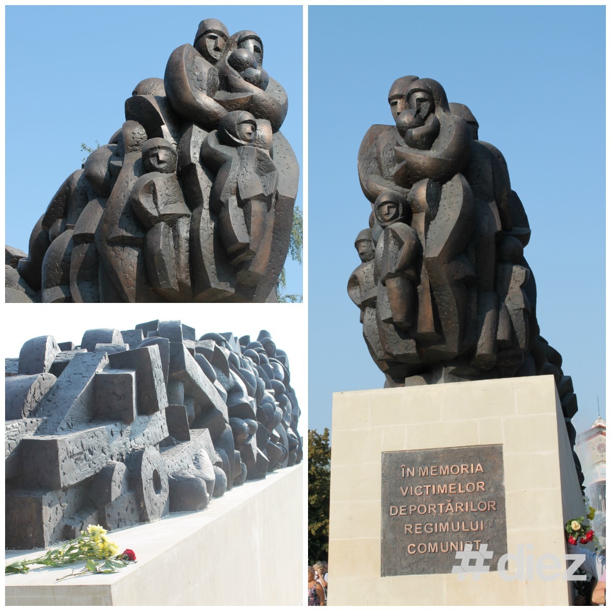 (foto, video) A fost inaugurat Monumentul în memoria victimelor deportărilor staliniste