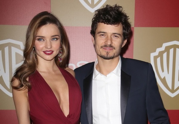 Mandatory Credit: Photo by Matt Baron / BEImages (1196645m)Miranda Kerr and Orlando Bloom70th Annual Golden Globe Awards, Warner Bros and InStyle Party, Los Angeles, America – 13 Jan 2013