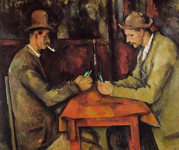 ”Jucătorii de cărți” de Paul Cézanne