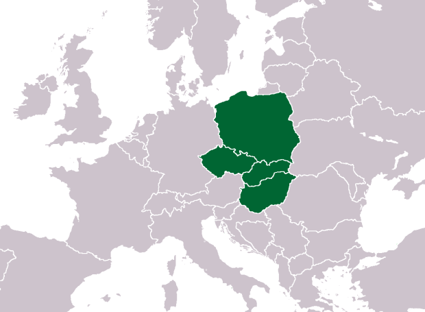 Map_of_Visegrad_Group