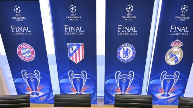 Rezultatele tragerii la sorți pentru semifinalele UEFA Champions League