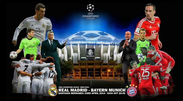 Semifinalele Champions League: Real Madrid – Bayern München