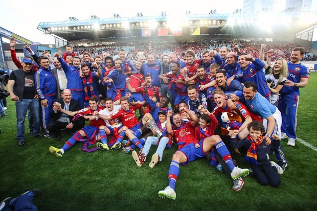 CSKA – campioana Rusiei pentru al doilea an consecutiv