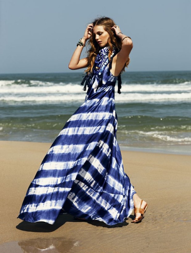 Rochie maxi PC: pinterest.com