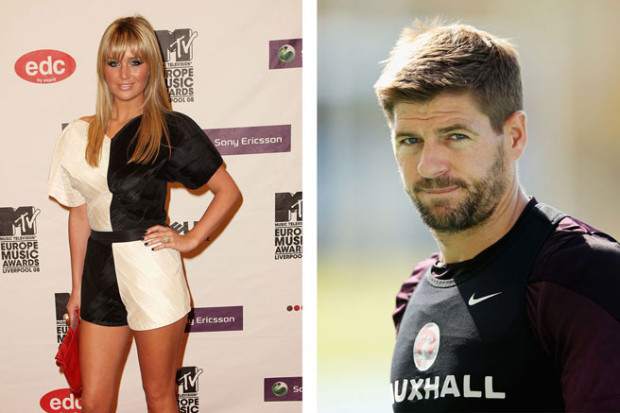 Alex Curran si Steven Gerrard PC: elle.com