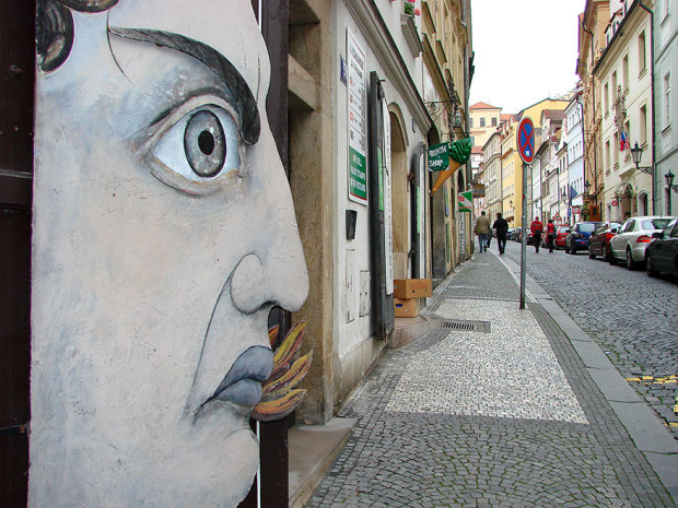 Arta stradală din Republica Cehă, Praga PC: earthporm.com