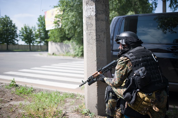 (10)UCRANIA-DONETSK-SEGURIDAD-CONFLICTO