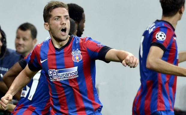 FOTBAL:STEAUA BUCURESTI-LUDOGORETS RAZGRAD, PLAY OFF LIGA CAMPIONILOR (19.08.2014)