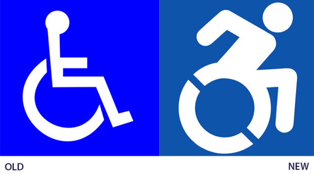 (foto, video) Simbolul internațional al persoanelor cu dizabilități se modifică