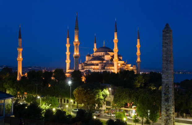 The Blue Mosque at Dusk