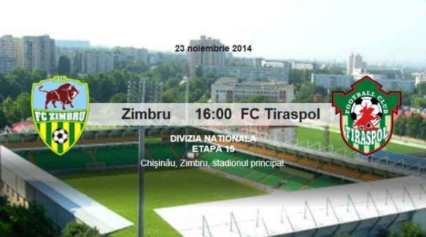 Zimbru vs FC Tiraspol