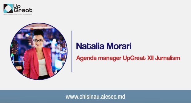 Învață la UpGreat ce înseamnă jurnalism de calitate de la Natalia Morari