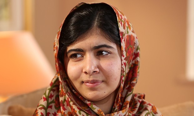 Malala Yousafzai.