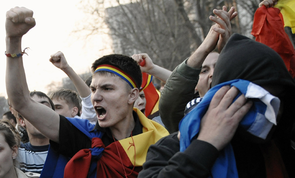 MOLDOVA-VOTE-RALLY