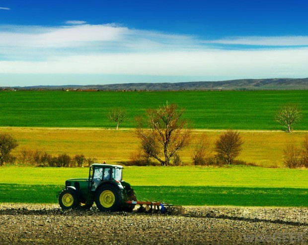 tractor-on-a-farm