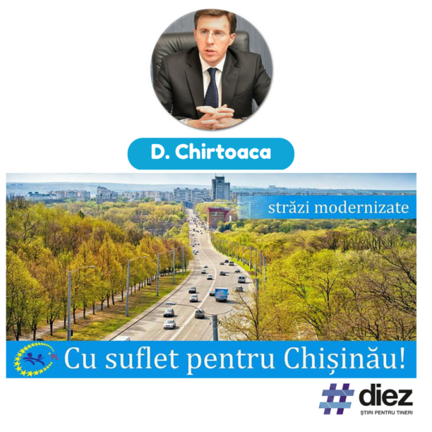 Bucuriile Chișinăului potrivit lui Dorin Chirtoacă