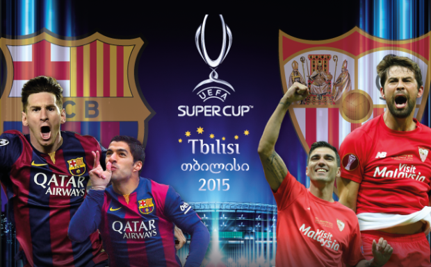 Barcelona și Sevilla luptă pentru Supercupa Europei la Tbilisi