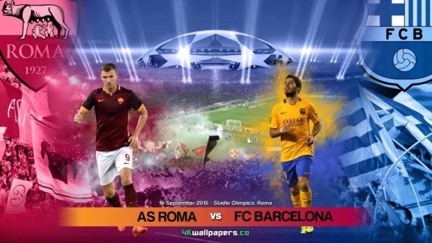 Meciul serii în UEFA Champions League: AS Roma vs Barcelona