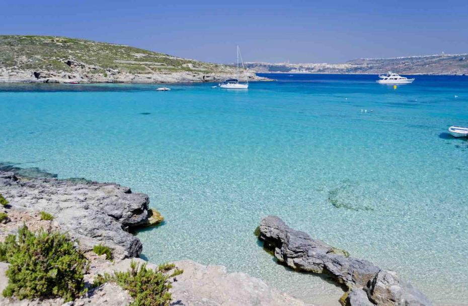 Blue Lagoon in Comino