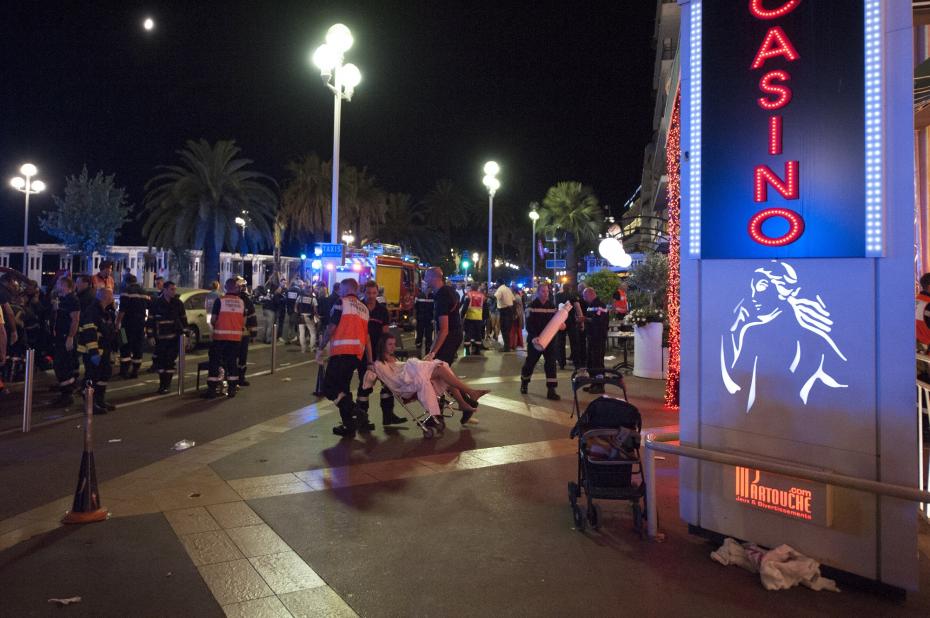 Truck crashes into crowd at Bastille Day celebrations in Nice