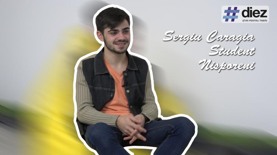 (video) Unde-s tinerii. Sergiu Caragia, tânărul apreciat pentru umor și înțelepciune, de zeci de mii de utilizatori Facebook