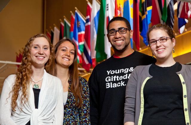 Fulbright Scholars at PLU on Thursday, May 24, 2012(Photo/John Froschauer)