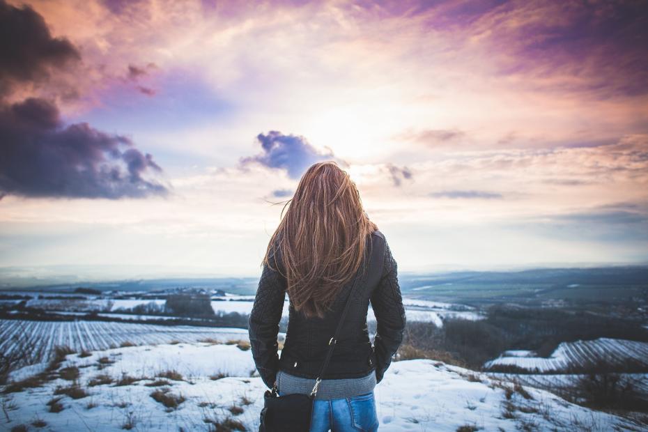 girl-from-behind-with-fantasy-sky-picjumbo-com