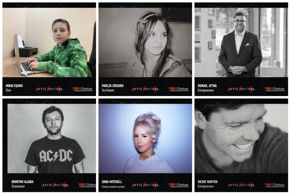 (foto) Lista completă a speakerilor care ne vor inspira duminică la TEDxChisinau Superposition