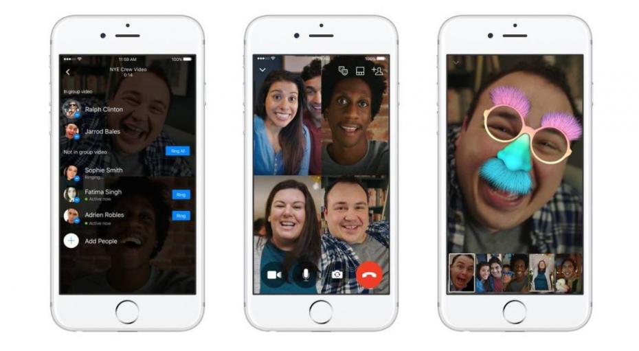 Acum poți face pe Facebook Messenger conferinţe video cu până la 50 de utilizatori