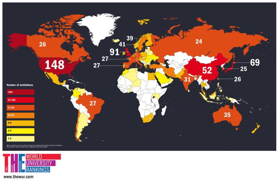 (hartă) Topul celor mai bune universități din lume în 2016-2017 unde ai putea să îți faci studiile